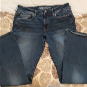 AEO stretch mid rise Jeans size 12